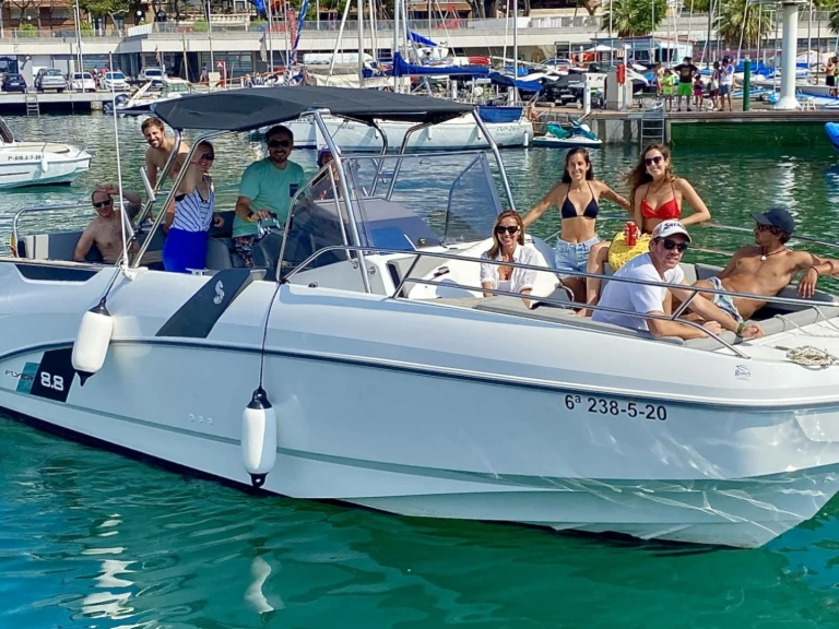 Pronájem jachty v Tossa de Mar -Bénéteau Flyer 8.8 SPACEdeck na Samboatu