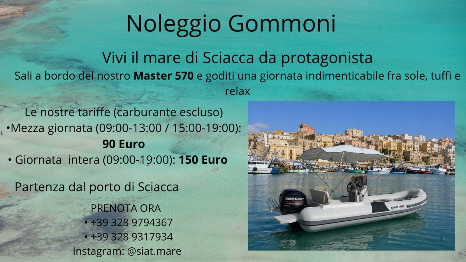 Pronájem lodi Master Master 570 OPEN TOP v Sciacca na Samboatu