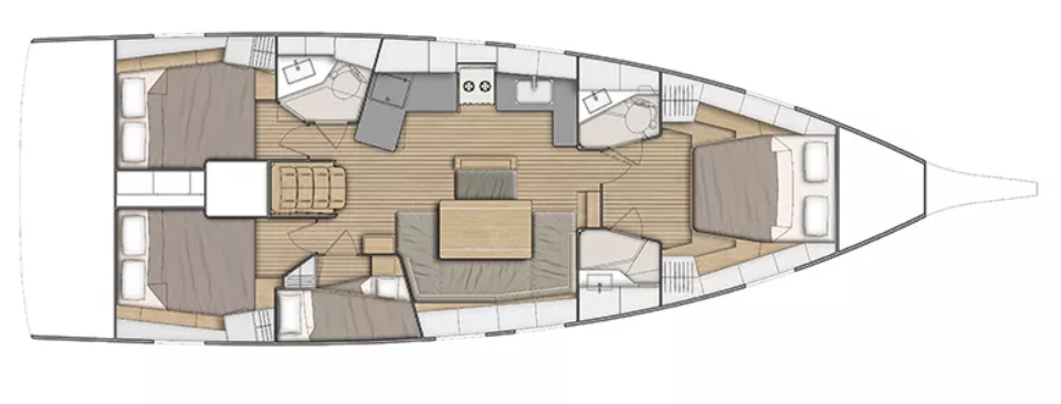 Pronájem lodi Bénéteau Oceanis 46.1 v Arzon na Samboatu