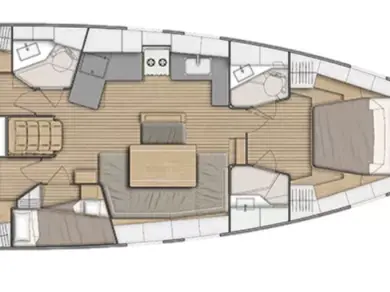 Pronájem lodi Bénéteau Oceanis 46.1 v Arzon na Samboatu