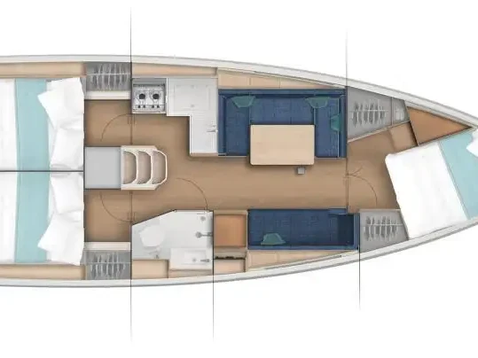 Pronájem Plachetnice v Hyeres -Jeanneau Sun Odyssey 380