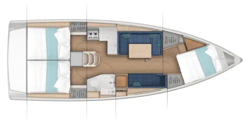 Pronájem Plachetnice v Hyeres -Jeanneau Sun Odyssey 380