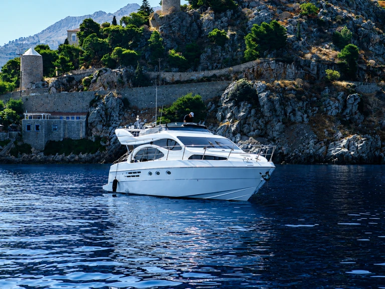 Pronájem jachty v Alimos Marina -Azimut Azimut 46 Fly na Samboatu