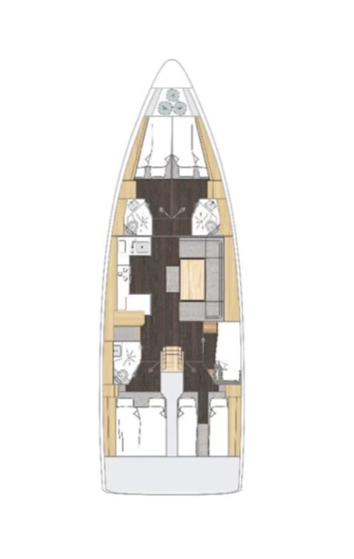 Pronájem jachty v Fethiye -Bavaria Bavaria C46 na Samboatu