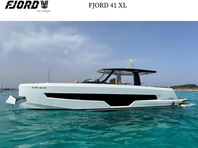 Pronájem Motorová loď Fjord s licencí