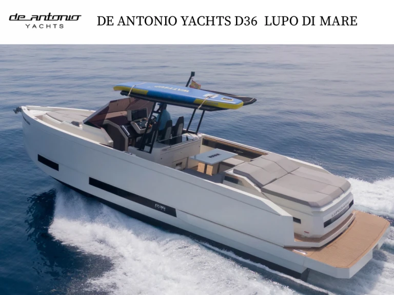Pronájem lodi De Antonio DE ANTONIO YACHTS D36  v Ibiza Town na Samboatu