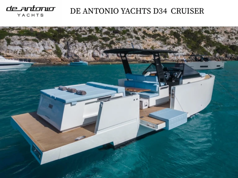 De Antonio DE ANTONIO YACHTS D34 CRUISER  jednotlivci a charterové společnosti v Ibiza Town