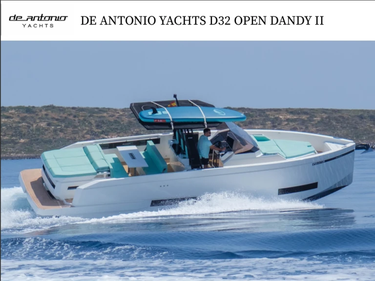 Pronájem Motorová loď De Antonio s licencí