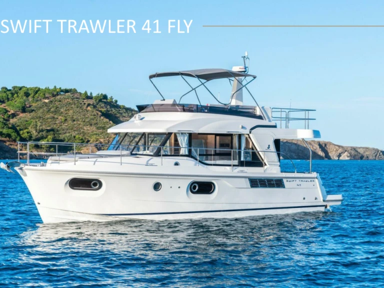 Pronájem lodi Juan-les-Pins lákavé ceny Swift Trawler 41 Fly