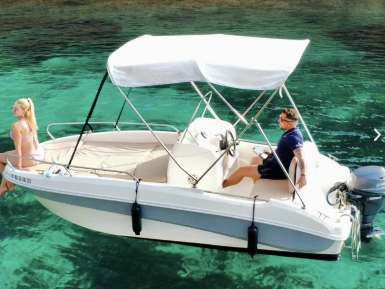 Pronajmout si Quicksilver Activ 455 Open v Sant Antoni de Portmany