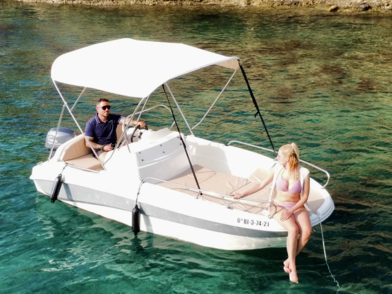 Pronájem lodi Quicksilver Activ 455 Open v Sant Antoni de Portmany na Samboatu