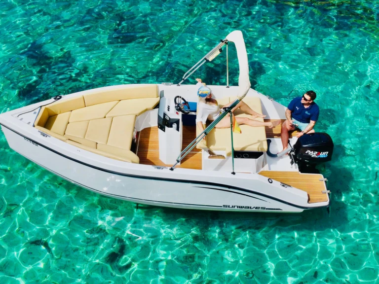 Pronajmout si Silver Yacht 555 premium boat v Sant Antoni de Portmany