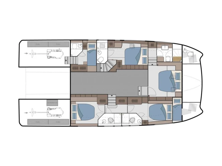 Aquila Aquila 54 Yacht jednotlivci a charterové společnosti v Lavrio