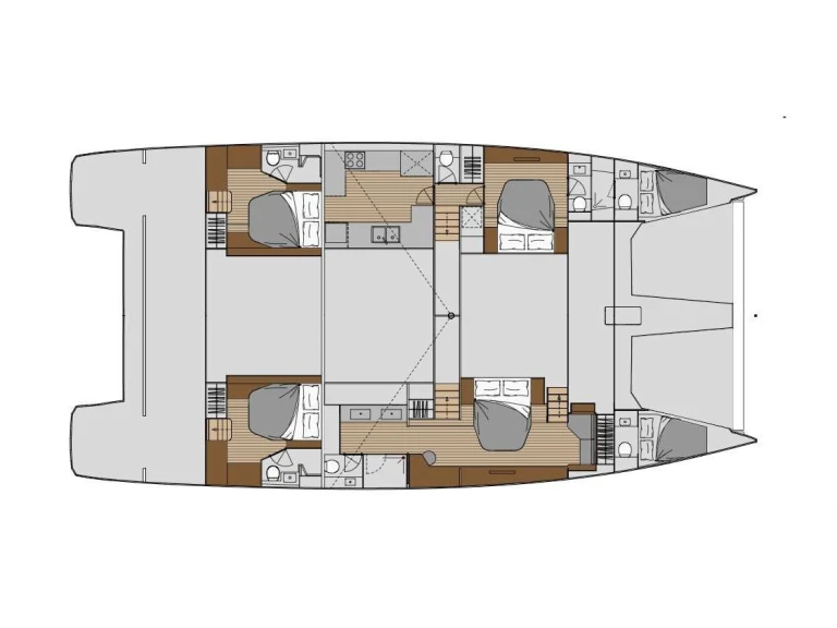 Pronájem Jachta v Alimos -Fountaine Pajot Fountaine Pajot Power Alegria 67 (4 cab)