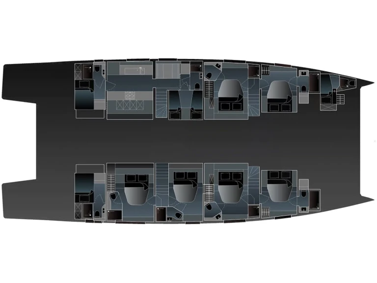 Pronájem Jachta v Alimos -Fountaine Pajot Fountaine Pajot Power 80 (6 cab)