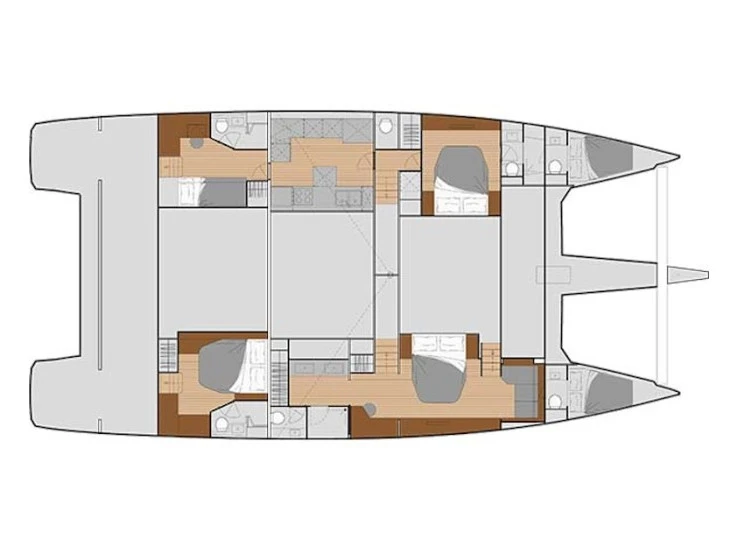Pronajmout Katamarán se skipperem či ne Fountaine Pajot v Nea Peramos