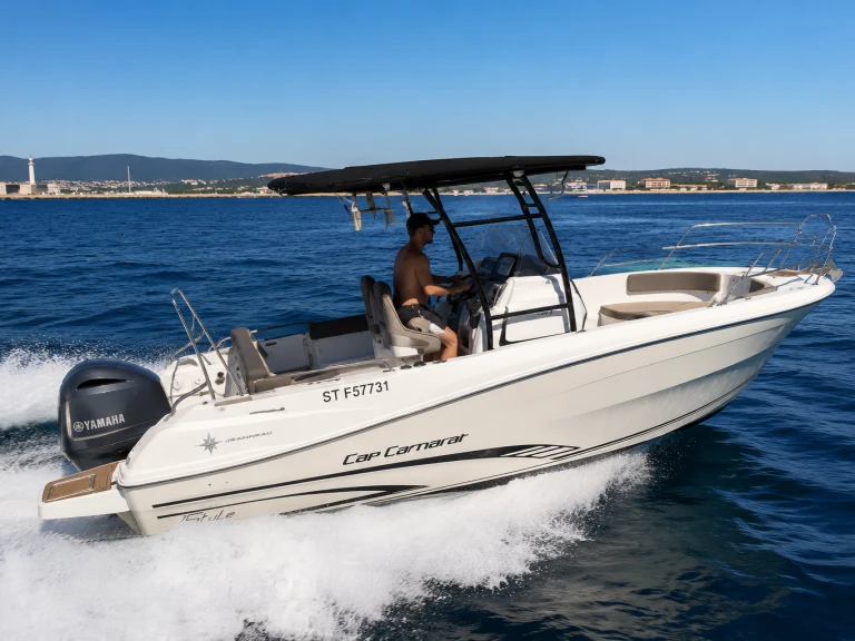 Jeanneau Cap Camarat 7.5 CC Serie 2 jednotlivci a charterové společnosti v Carnon-Plage