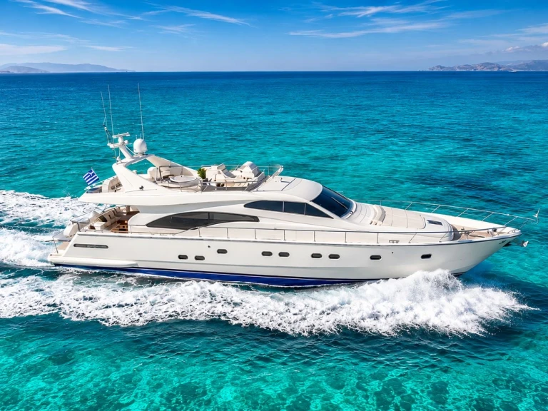 Ferretti 68 aniversary jednotlivci a charterové společnosti v Marbella