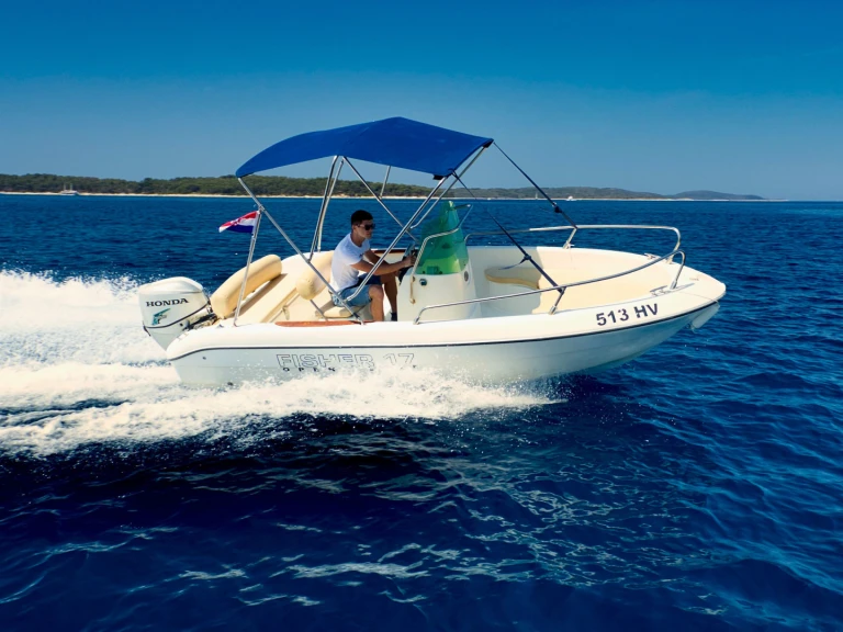 Sessa Marine Fisher 17 Open jednotlivci a charterové společnosti v Hvar 