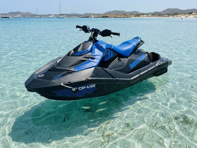 Pronájem jachty v Marina Ibiza -Sea-Doo Spark Trixx na Samboatu