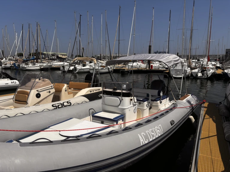 Pronájem Polotuhá loď v Arcachon -Bwa Bwa 750