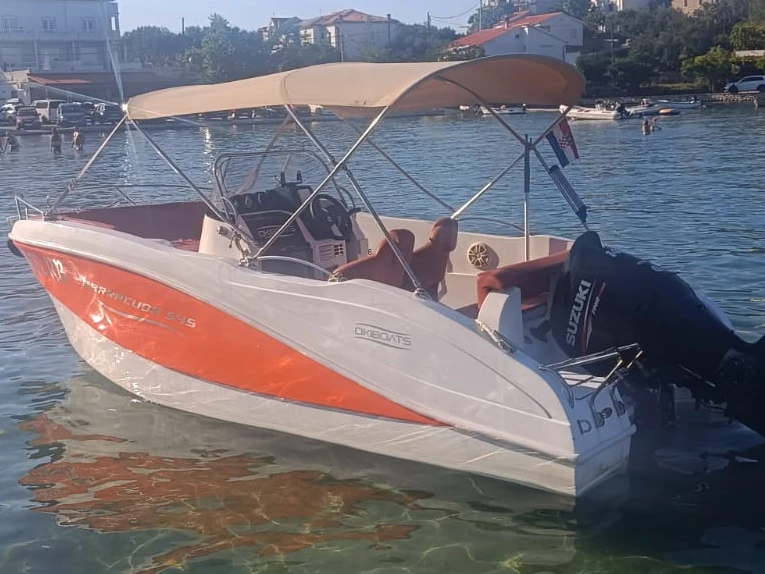 Pronájem Motorová loď Okiboats s licencí