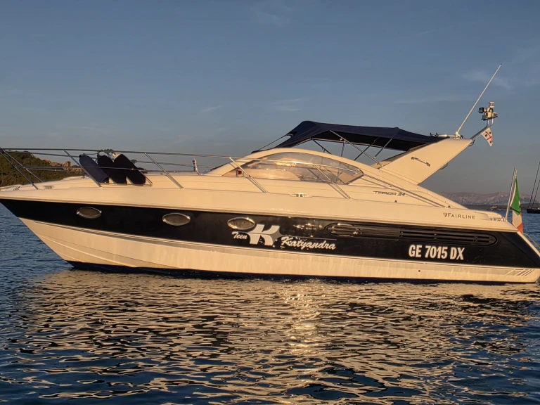 Fairline Targa 34 jednotlivci a charterové společnosti v Porto Rotondo