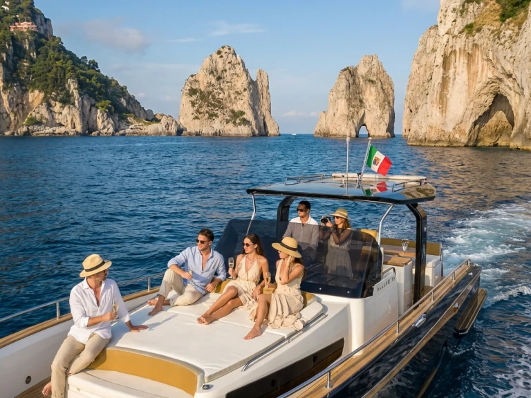 Pronájem Motorová loď v Positano -Allure 38