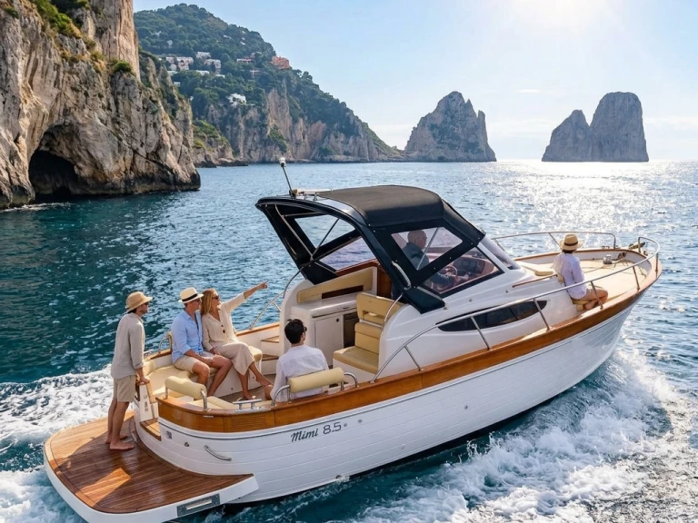 Pronajmout si Gozzo Libeccio 32WA v Sorrento