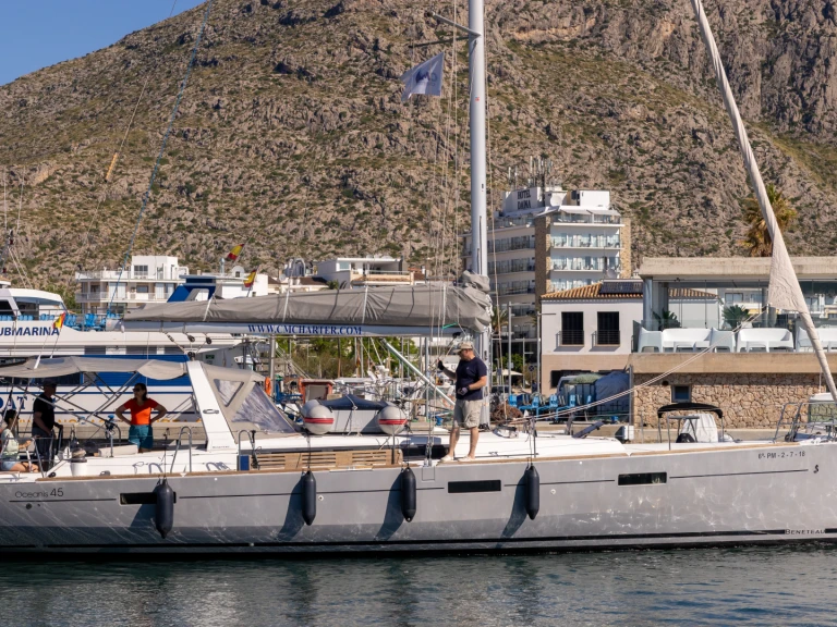 Pronájem jachty v Port de Pollenca -Bénéteau Oceanis 45 na Samboatu