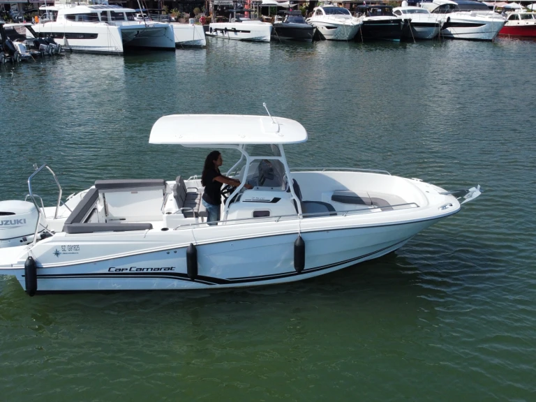 Pronajmout si Jeanneau Cap Camarat 7.5 CC v Port Cogolin