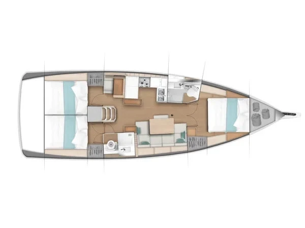 Pronájem Plachetnice v Punat -Jeanneau Sun Odyssey 440