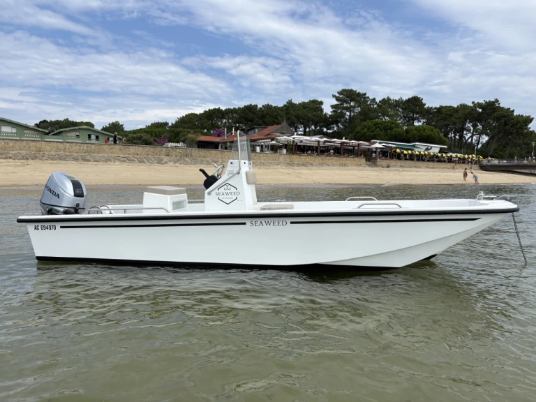Cn-Cap-Ferret Seaweed jednotlivci a charterové společnosti v Lège-Cap-Ferret