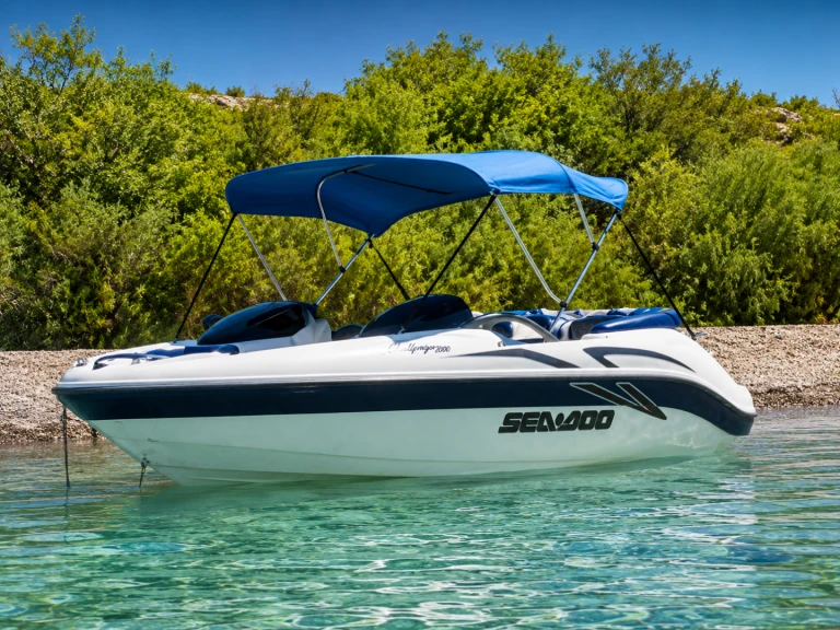 Pronájem Motorová loď v Mandelieu-la-Napoule -Sea-Doo Challenger 2000