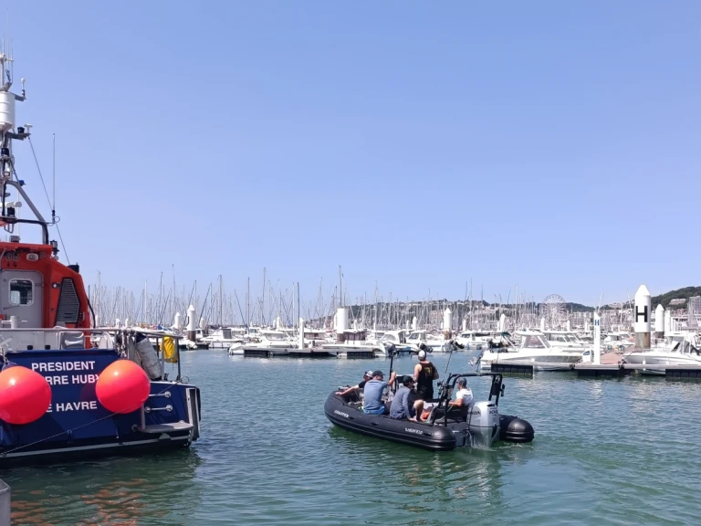 Highfield Patrol 540 jednotlivci a charterové společnosti v Le Havre
