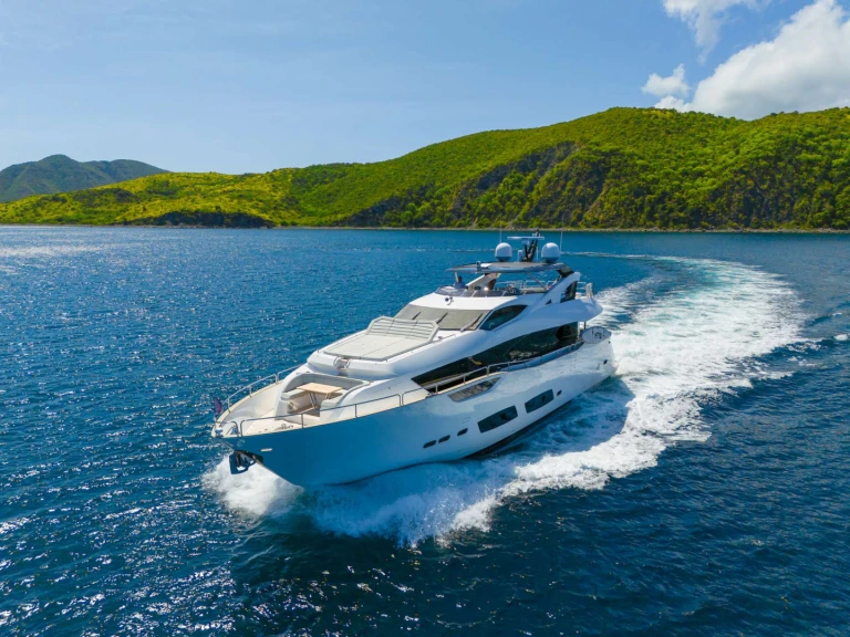 Pronajmout si Sunseeker ACCIDENTAL SUCCESS II v Svatý Kryštof a Nevis