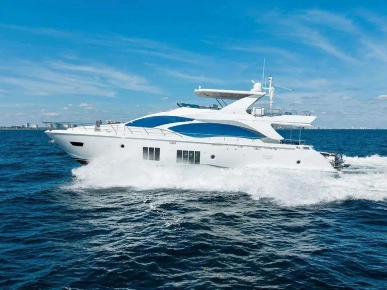 Pronájem jachty v Bahamy -Azimut Satisfaction na Samboatu