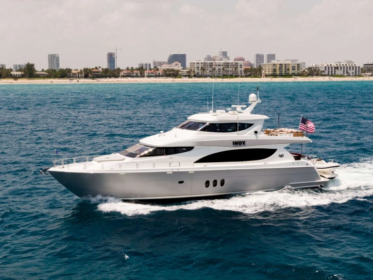 Pronájem lodi Hatteras INDY v Old Saybrook na Samboatu