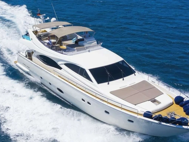Pronájem jachty v Atény -Ferretti LUNA ROSSA na Samboatu