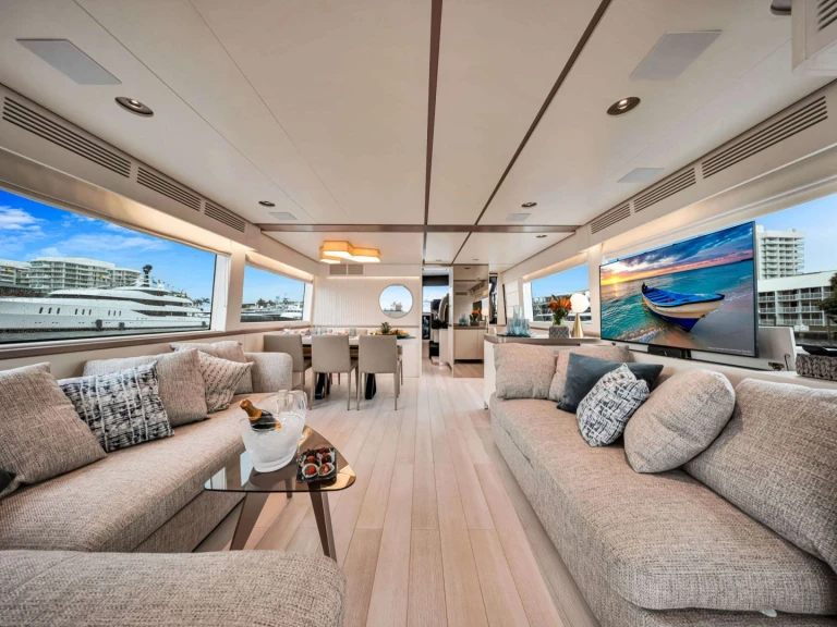 Pronájem jachty v Fort Lauderdale -Azimut Knot Caught Slippin na Samboatu
