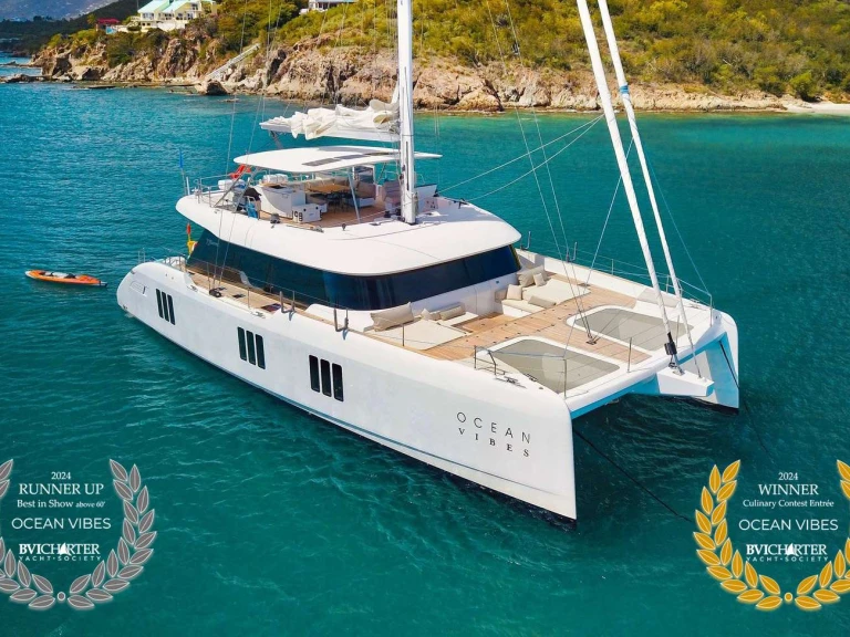 Pronájem lodi Sunreef OCEAN VIBES v Britské Panenské ostrovy na Samboatu