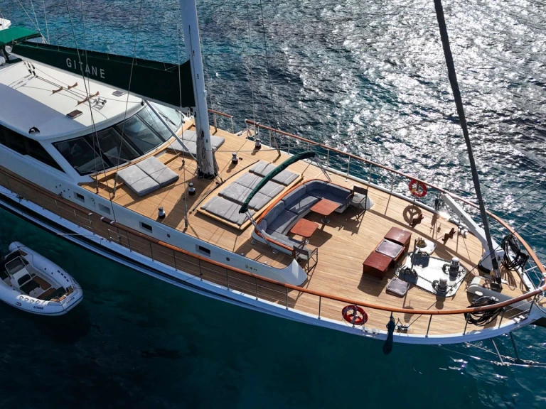Pronajmout si Turkish shipyard GITANE v Bodrum