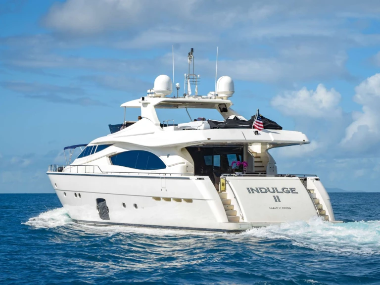 Pronájem Jachta v Saint Thomas Island -Ferretti INDULGE II