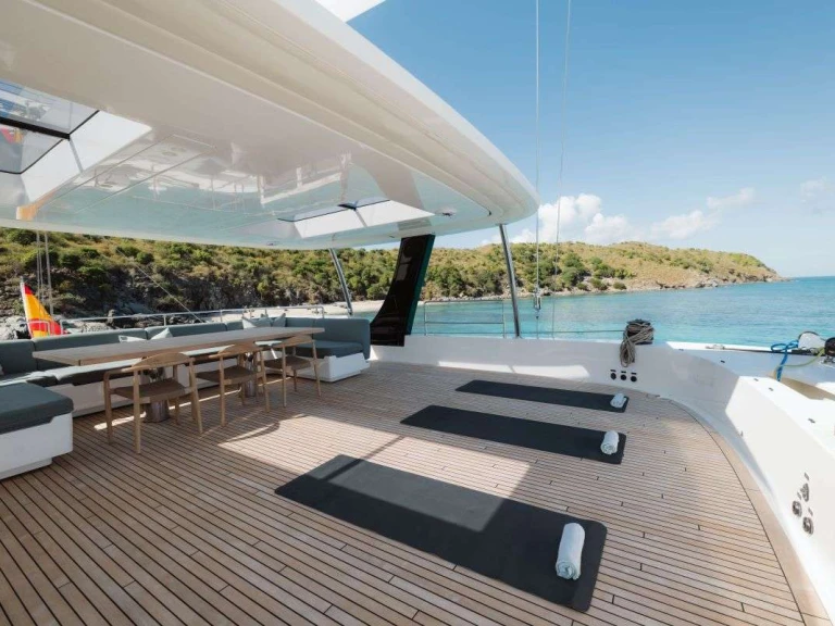 Pronajmout si Sunreef ENTRE4 v Canouan Island