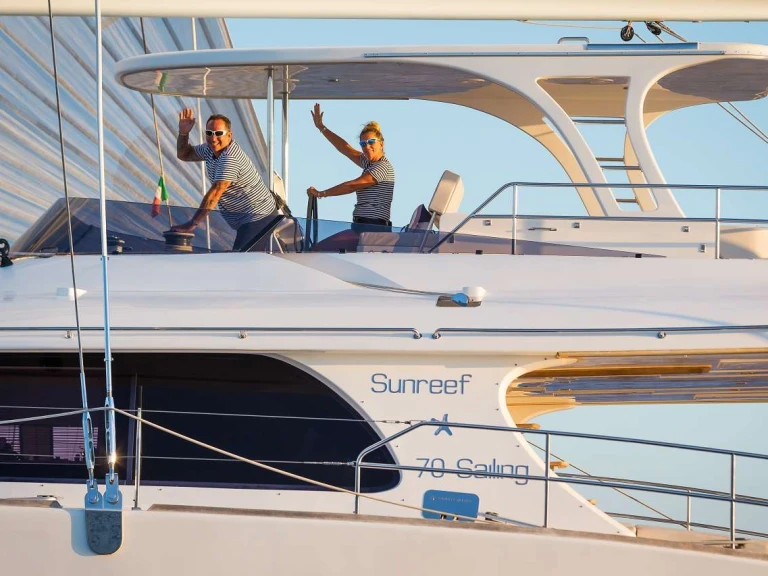 Pronájem jachty v Sardinia Island -Sunreef OMBRE BLU3 na Samboatu