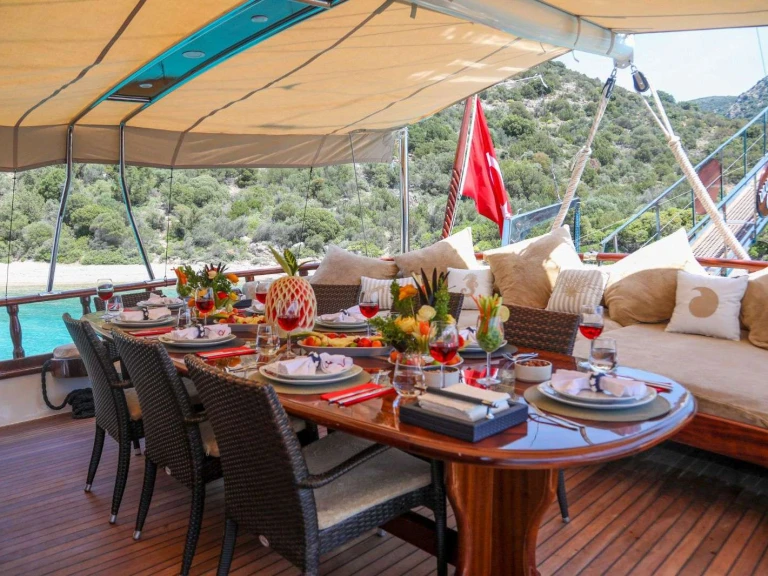Gulet ULUCINAR jednotlivci a charterové společnosti v Bodrum