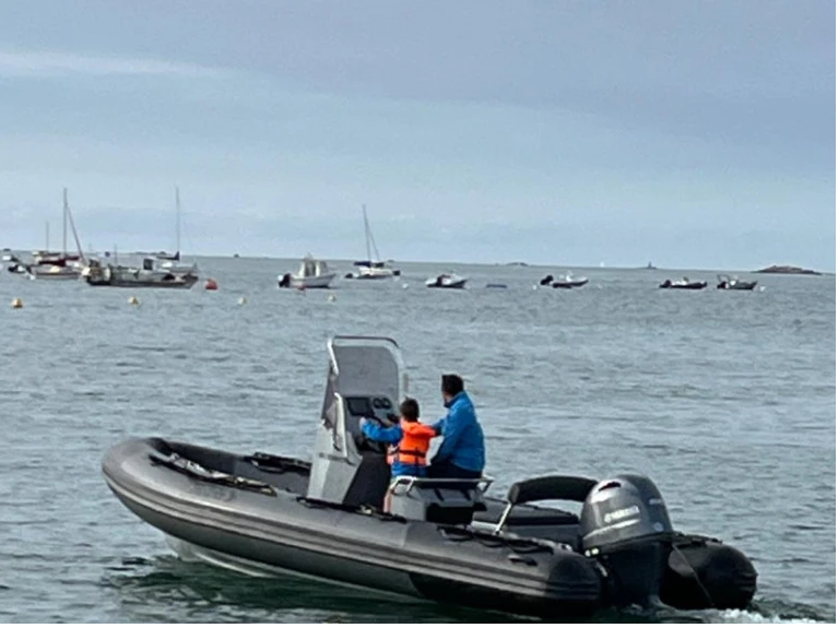 Pronájem Polotuhá loď v Carantec -3D Tender 3D Tender 650 Patrol