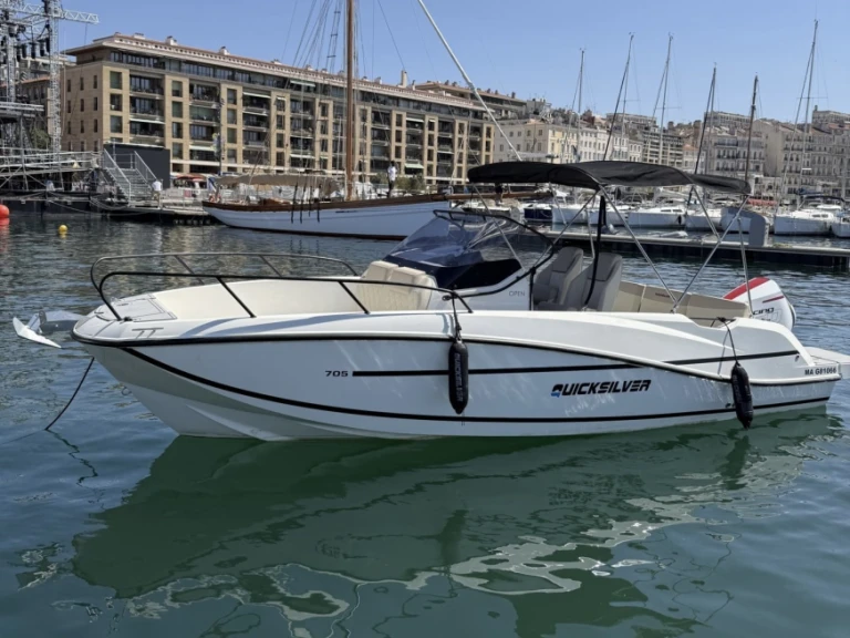 Pronájem jachty v Marseille -Quicksilver Quicksilver 705 Cruiser na Samboatu