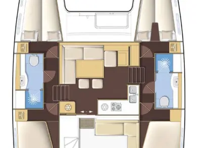 Lagoon Lagoon 400 S2 jednotlivci a charterové společnosti v Šibenik 
