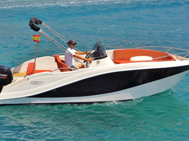 Pronájem lodi Okiboats Barracuda 545 Open v Puerto Deportivo de Marbella na Samboatu